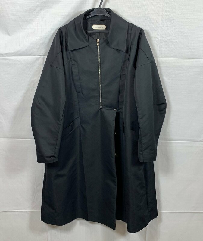 NAMACHEKO/ナマチェコ EWAREYE COAT 19AW サイズ:M color:ブラック コート ☆良品☆[65-0307-E16]