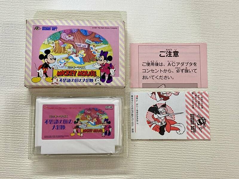 FC 美品　ミッキーマウス　箱説付き　珍品　レア　ファミコン 