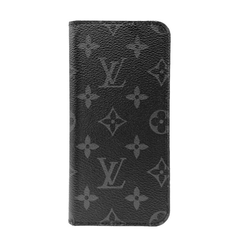 ルイヴィトン モノグラムエクリプス ブラック フォリオ M62641 iPhone スマホ ケース カバー BC4116 Louis Vuitton 7 8 plus 8+ 7+