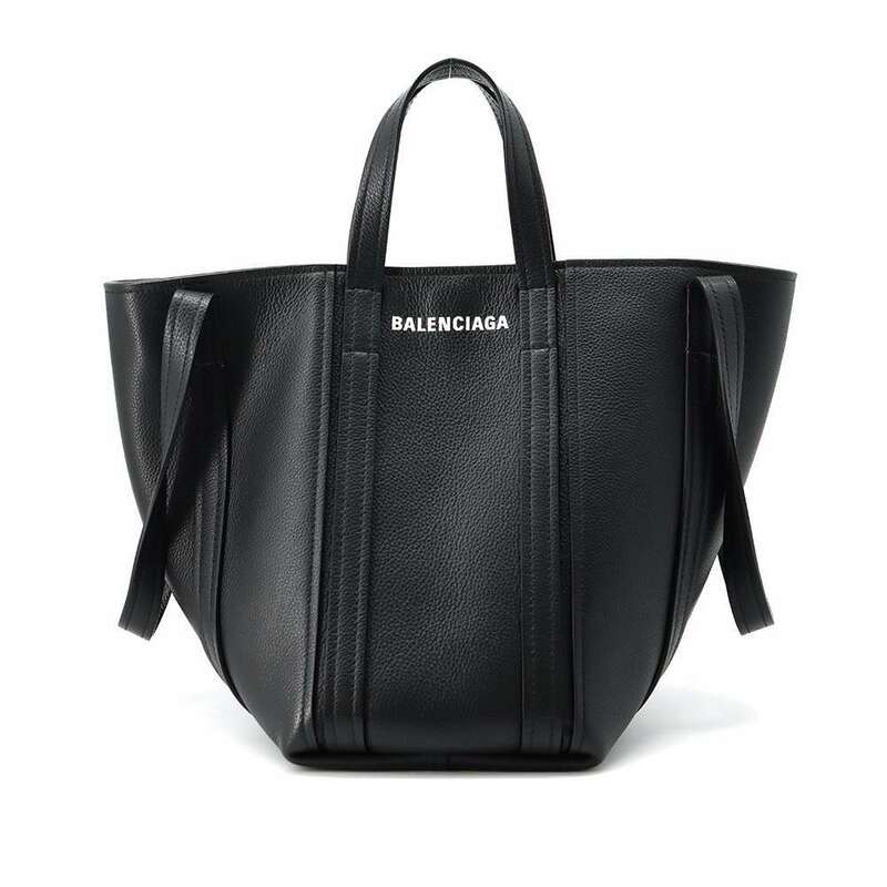 バレンシアガ トートバッグ エブリデイ スモール レザー 672791 BALENCIAGA バッグ 3wayハンドバッグ 黒 【安心保証】