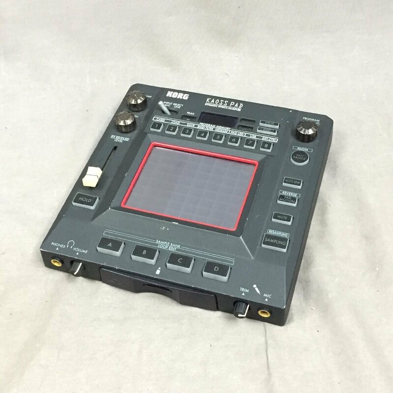 f146*80 【やや傷汚れ有】 KORG KAOSS PAD KP3＋　DJ用エフェクター　コルグ　カオスパッド Q56093 A85QF19150P