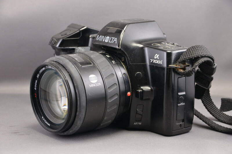 ミノルタ　AFカメラ3台　レンズ5本　中古品！