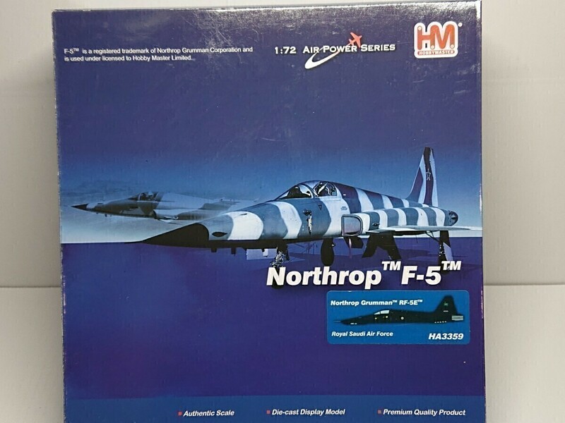 1/72 ホビーマスター ノースロップ RF-5E タイガーアイ サウジアラビア空軍 HA3359