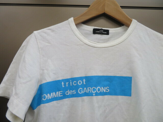 ロゴ入り正規品　tricot COMME des GARCONS　トリココムデギャルソン　半袖Tシャツ