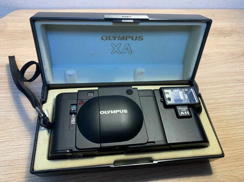 ◆OLYMPUS オリンパス XA A11 コンパクトフィルムカメラ 