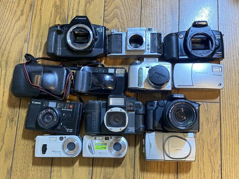 ●カメラ まとめて Canon/Asahi/Konica 等・・・/フィルムカメラ/一眼レフ●