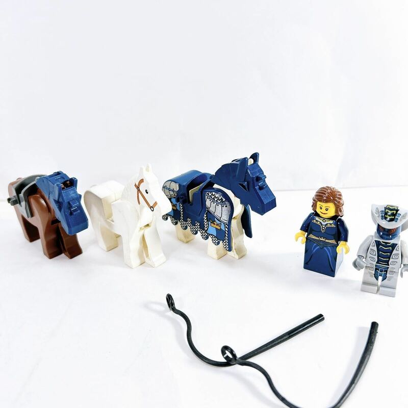 ★正規品★ LEGO ミニフィグ ニンジャゴー ヘビヘビ族 スナッパ お姫様 姫 LEGO 装甲馬 馬 ムチ