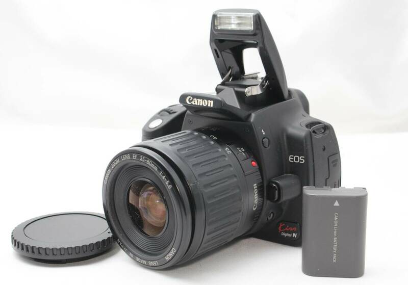 ★【限定！美品 一眼レフ スターティングセット】 Canon EOS Kiss Digital N ★ EF35-80mm F4-5.6 ★ 20240503