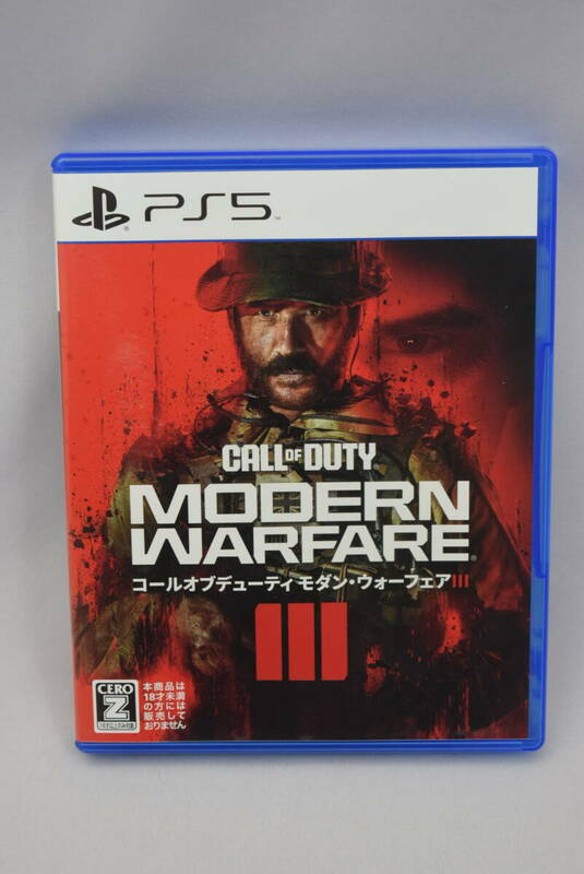 22_MK 749) PS5 プレイステーション5用ソフト Call of Duty： Modern Warfare III コール オブ デューティ モダン・ウォーフェア III