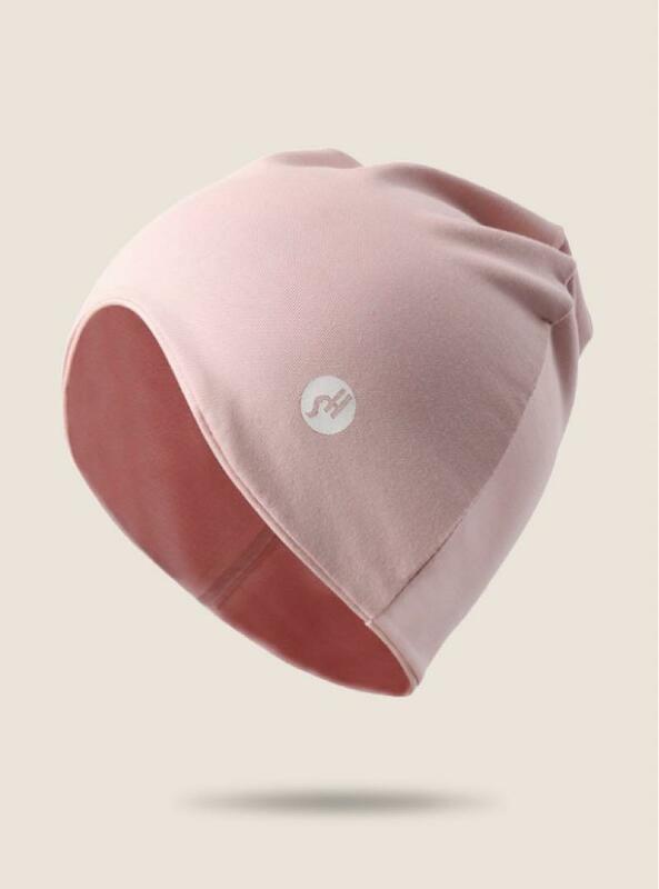X0100 ニット帽 ケア帽子 室内キャップ 妊婦帽 マタニティ帽 ピンク