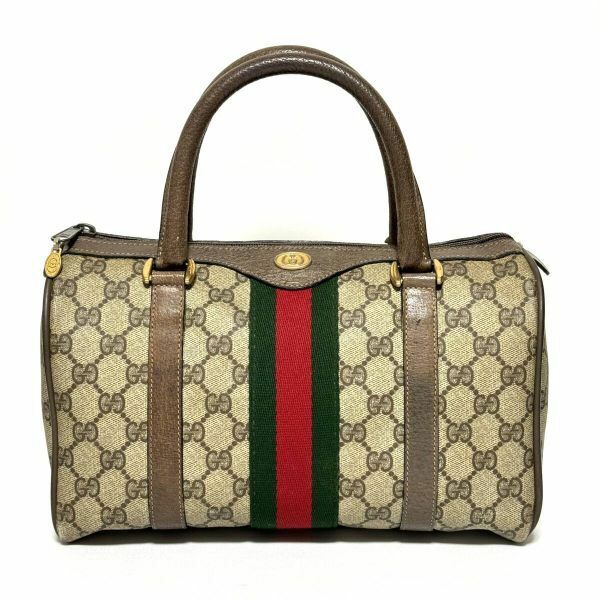 GUCCI オールド グッチ ミニボストン GG シェリーライン HB03071