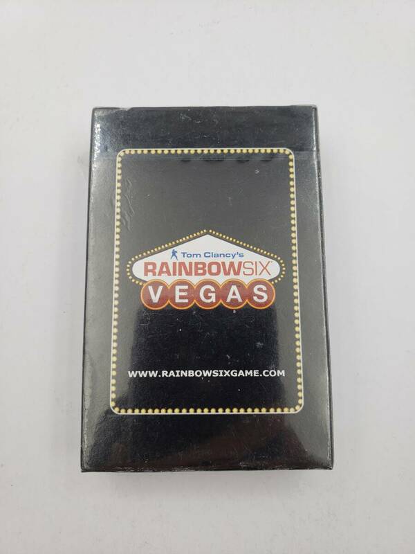 新品 未開封 レインボーシックス ベガス Tom Clancy's Rainbow Six Vegas 海外限定 購入特典 トランプ カード ユービーアイソフト Ubisoft