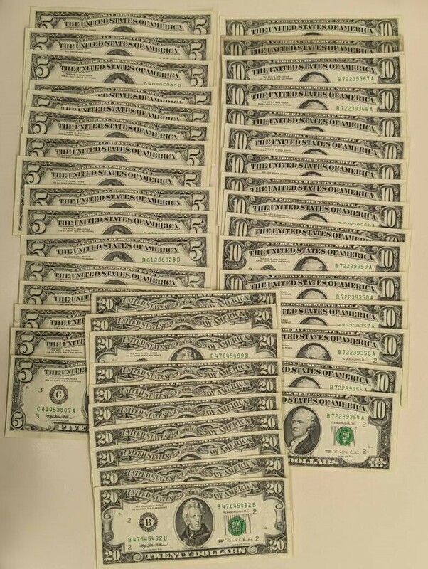 ■米ドル　アメリカドル　旧紙幣　USドル　ドル紙幣　おまとめ　額面合計 440ドル