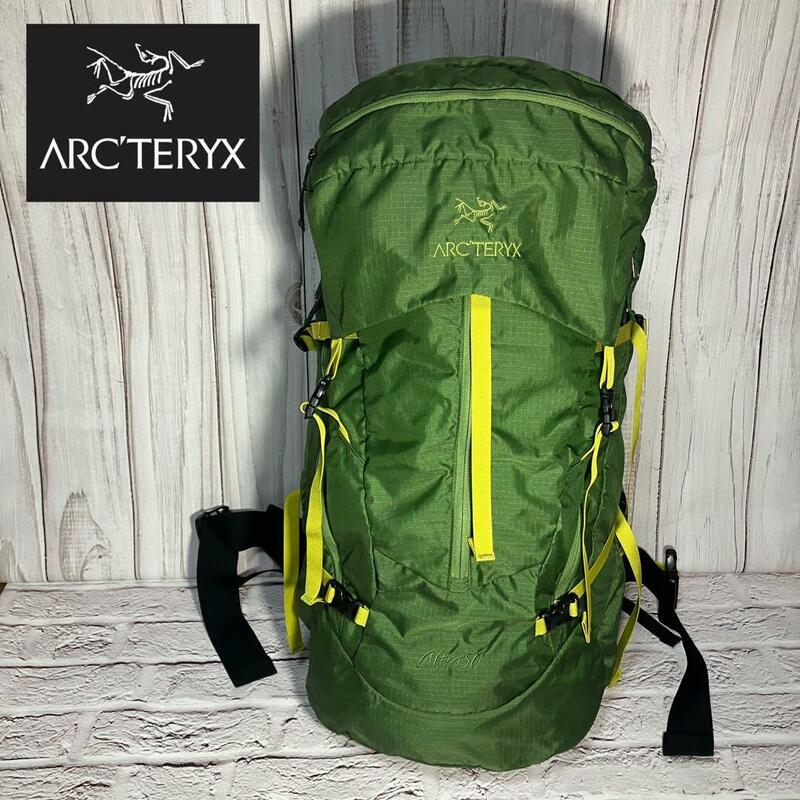 美品 レア ARC'TERYX Altra 50 LT Backpack Mens ALTRA アーク テリクス 登山用　大型バックパック メンズ使用 大型バックパック