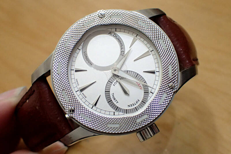 激レア Dunhill/ダンヒル ボビーファインダー 8067 ◆ 世界1500本限定 自動巻きメンズ腕時計