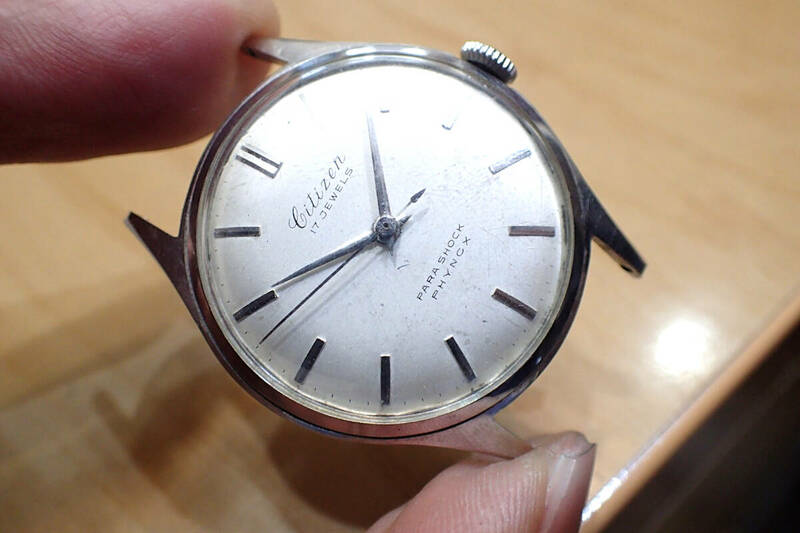 時計店在庫 シチズン/CITIZEN ◆ センターセコンド 手巻き メンズ腕時計