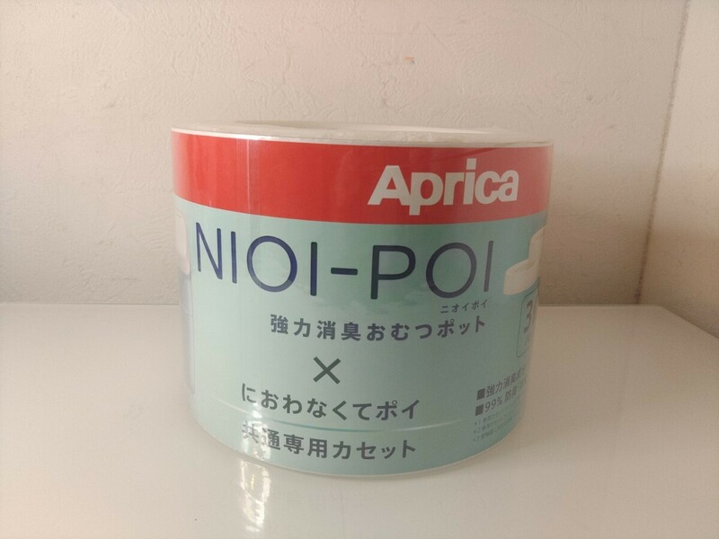 Aprica(アップリカ) 強力消臭紙おむつ処理ポット ニオイポイ NIOI-POI におわなくてポイ共通カセット 3個パック