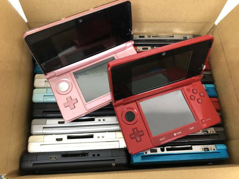 Nintendo DS Lite/3DS 本体 計20台セット まとめ売り 大量 動作未確認 ジャンク ニンテンドー【z2-53/0/0】