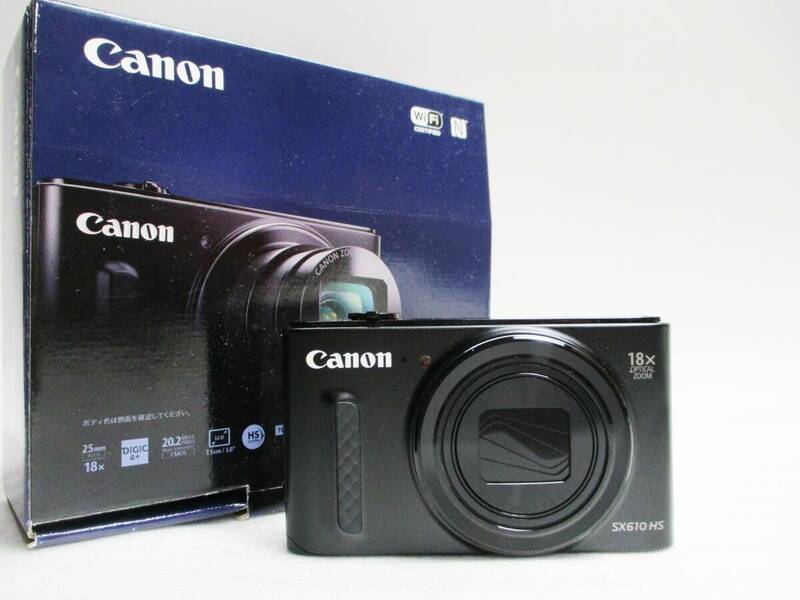 《ジャムルK》 hc0531-126◆送料無料◆ Canon キャノン Powershot SX610 HS PC2191 デジタルカメラ 充電器・バッテリー欠品 ジャンク