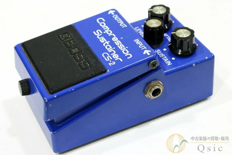 [良品] BOSS CS-2 Compression Sustainer 明確なコンプレッションと独特な響き 1983年製 [QK305]