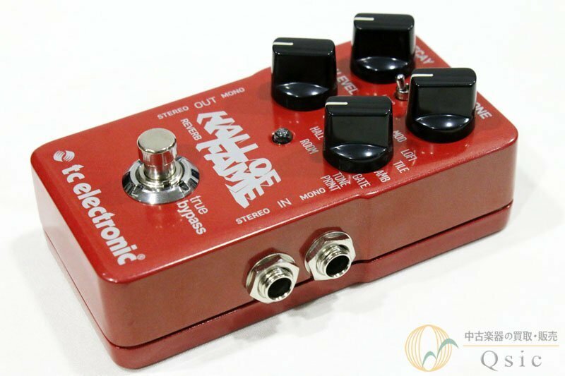 [超美品] tc electronic HALL OF FAME Reverb 10種類の多彩なサウンドモードを搭載 [QK350]