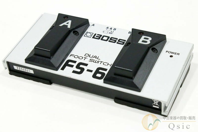 [良品] BOSS FS-6 Dual Foot Switch アンプのチャンネル切り替えやタップスイッチとして [QK520]