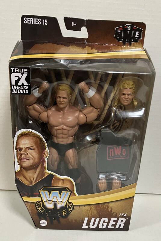 WWE Mattel Elite Lex Luger レックス・ルガー マテル WWF プロレスフィギュア WCW NWO 新品未開封