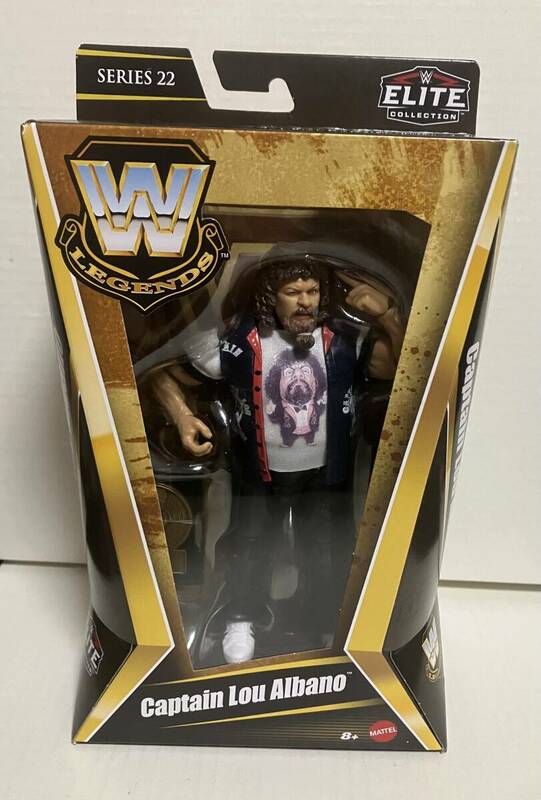 WWE Mattel Elite Captain Lou Albano キャプテン" ルー・アルバーノ マテル プロレスフィギュア WWF 新品未開封