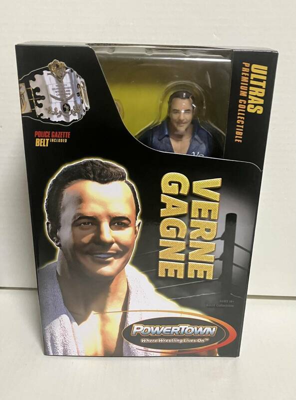 Powertown Verne Gagne パワータウン 全日本 新日本プロレス バーン・ガニア プロレスフィギュア WWE 新品未開封