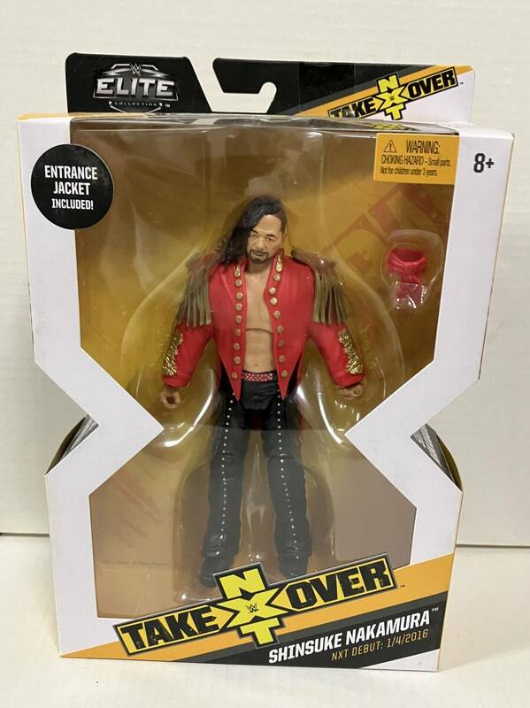 WWE Mattel Elite Shinsuke Nakamura 中邑真輔 マテル WWF プロレスフィギュア 新品未開封