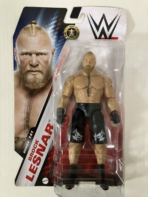 WWE Mattel Elite Basic Brock Lesnar ブロック・レスナー マテル WWF プロレスフィギュア 新品未開封