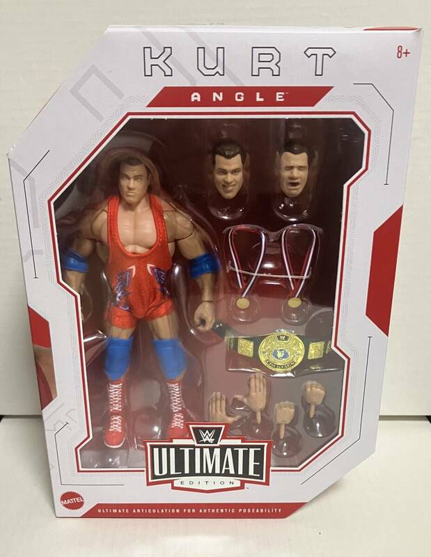 WWE Mattel Elite Ultimate Kurt Angle カート・アングル マテル プロレスフィギュア WWF 新品未開封