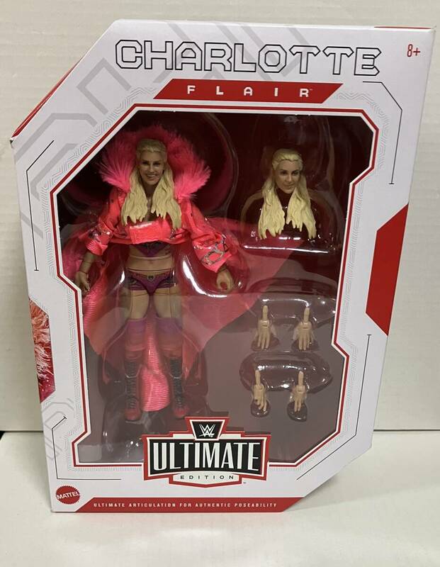 WWE Mattel Elite Ultimate Charlotte Flair シャーロット・フレアー マテル WWF プロレスフィギュア 新品未開封
