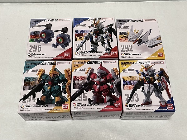 ガンダムコンバージ　＃２５　　ストライクフリーダム弐式　プラウドディフェンダー　ヤクトドーガ　ボール　ウイングガンダム　6種　