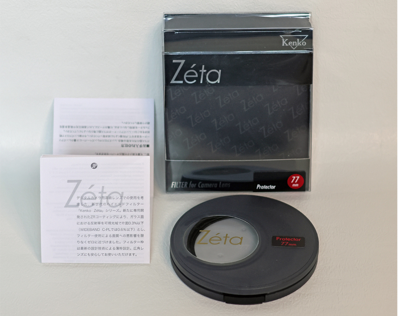 Kenko Zeta レンズ保護プロテクター 無色タイプ　77mm・送料込み