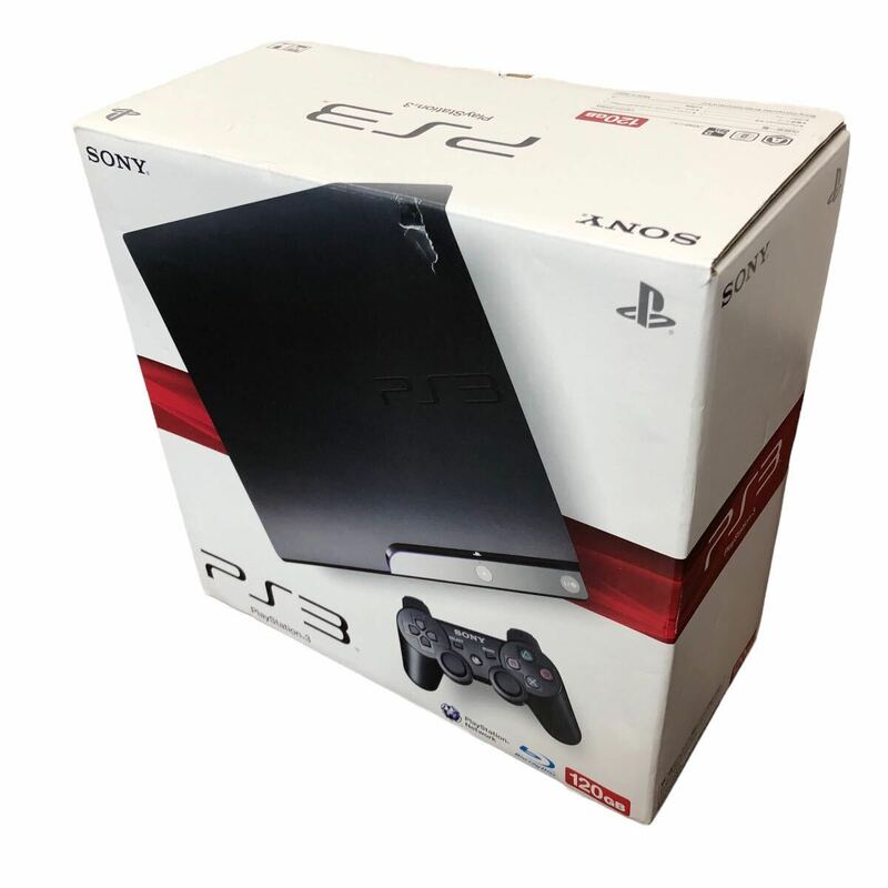 【未使用】SONY ソニー CECH-2000A PS3 プレイステーション3 本体 120GB プレステ3 PlayStation3 チャコールブラック 