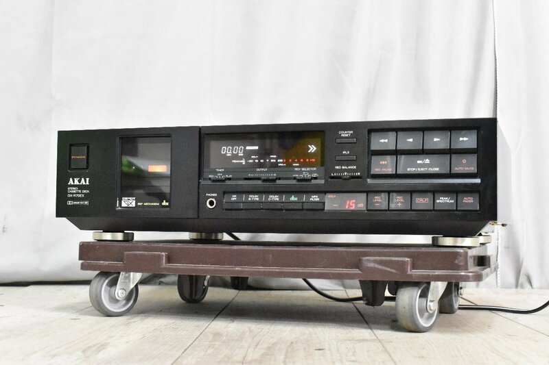 ◇p2419 中古品 AKAI アカイ カセットデッキ GX-R70EX