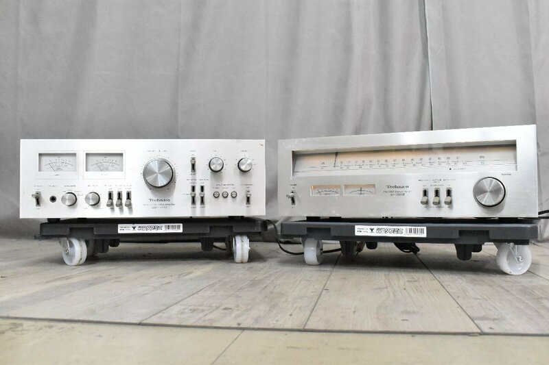 ◇p2421 ジャンク品 Technics テクニクス プリメインアンプ SU-7700ii/FM・AMチューナー ST-7300ii