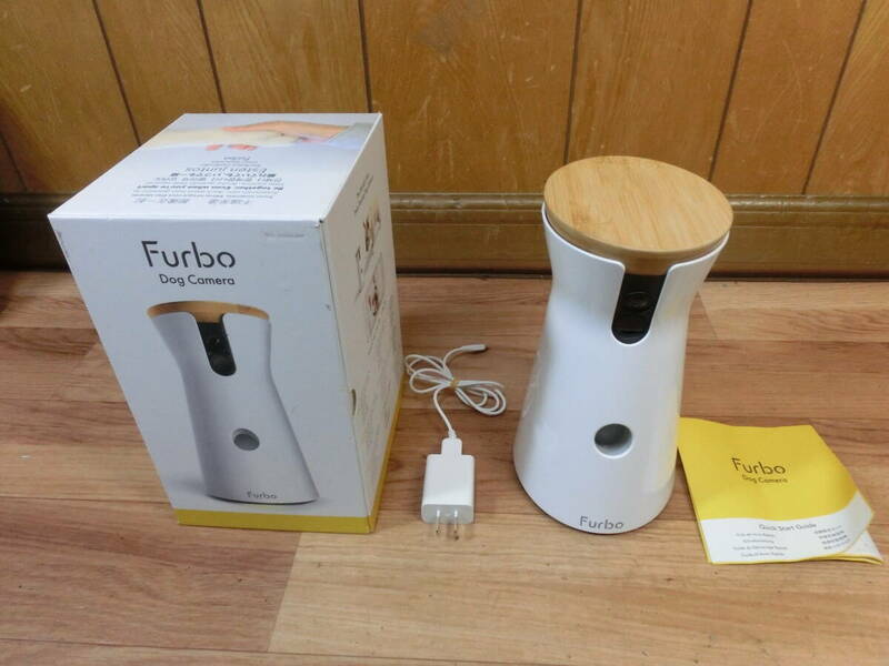 ● Furbo/ファーボ ドッグカメラ AI搭載 見守り とびだすおやつ 通電確認済 動作未確認 ●