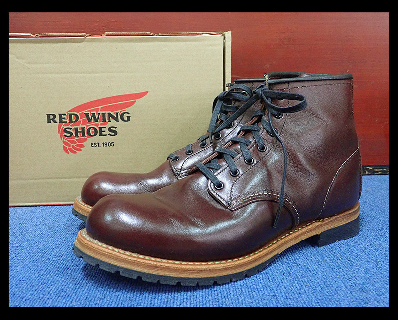 【海蛍】RED WING レッドウイング 9411 BECKMAN ベックマン ブラックチェリー レザー ブーツ 27.5cm 箱付