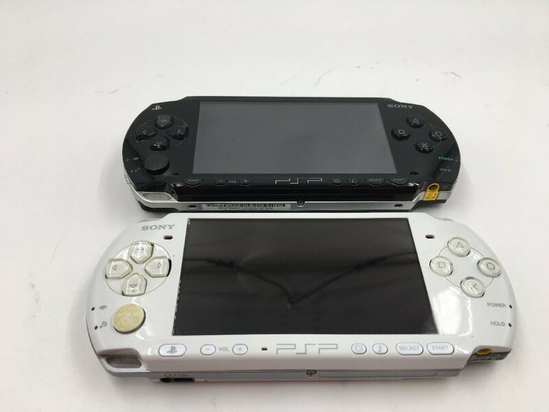 ♪▲【SONY ソニー】PSP PlayStation Portable 2点セット PSP-3000 PSP-1000 まとめ売り 0501 7