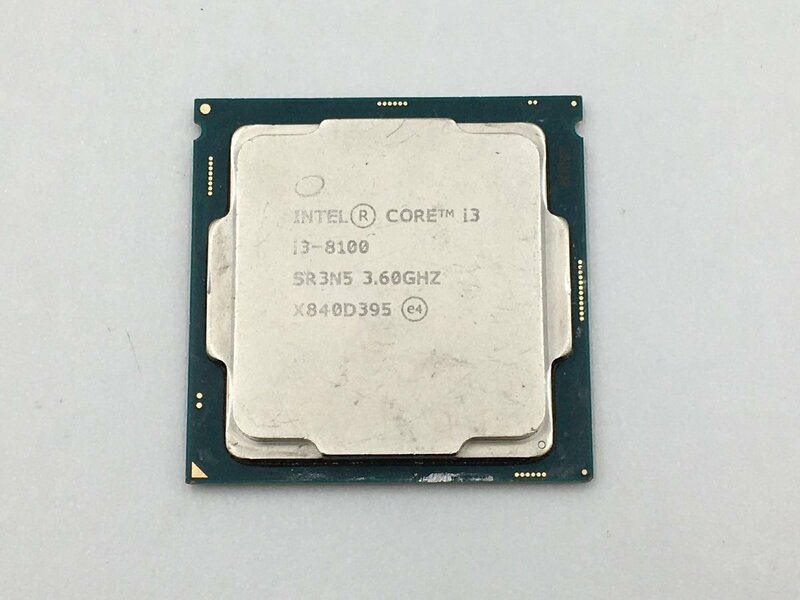 ♪▲【Intel インテル】Core i3-8100 CPU 部品取り SR3N5 0501 13