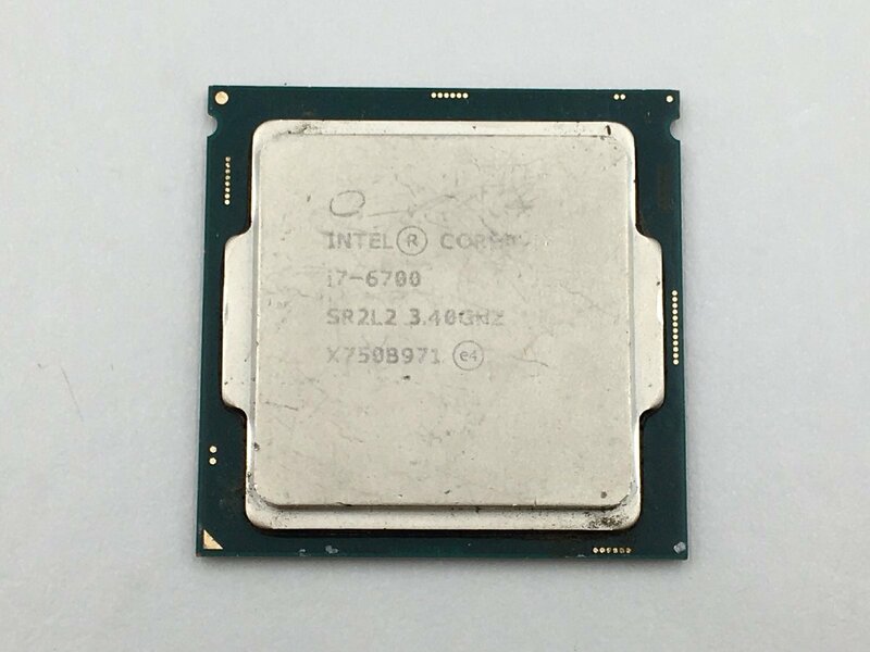 ♪▲【Intel インテル】Core i7-6700 CPU 部品取り SR2L2 0501 13