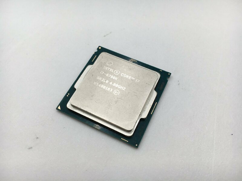 ♪▲【Intel インテル】Core i7-6700K CPU 部品取り SR2L0 0501 13