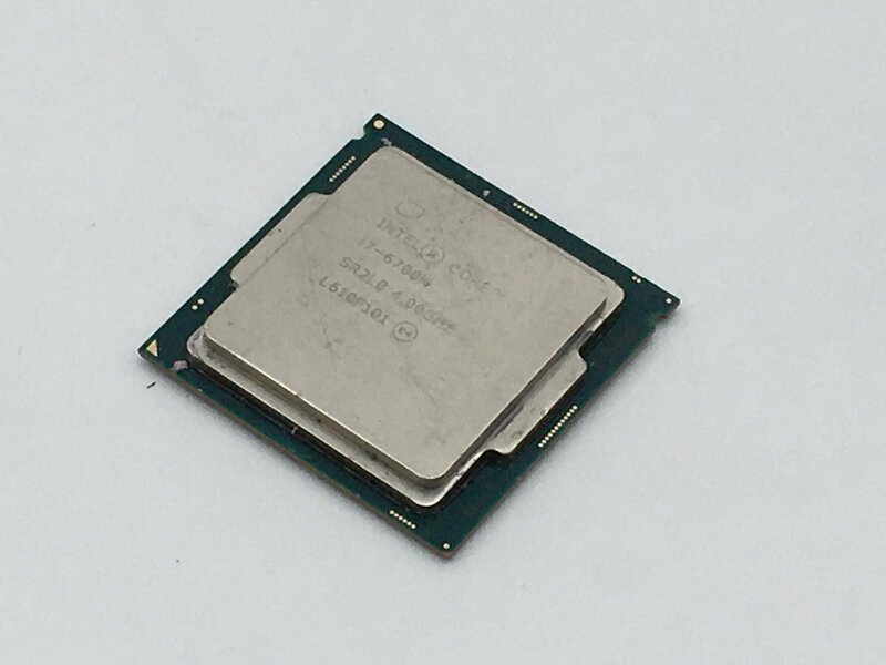 ♪▲【Intel インテル】Core i7-6700K CPU 部品取り SR2L0 0502 13