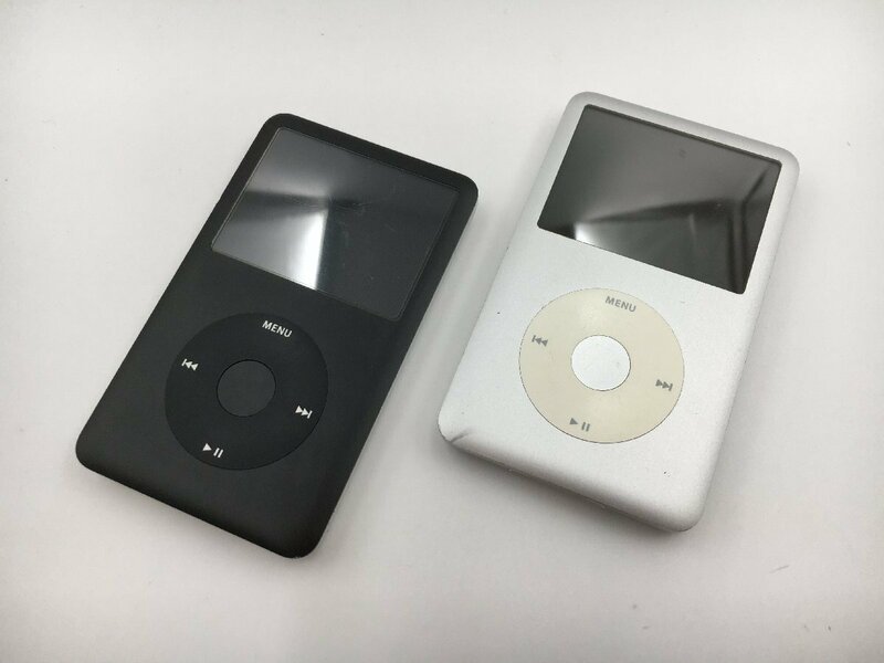 ♪▲【Apple アップル】iPod Classic MB147J MB029J 80GB 2点セット まとめ売り 0503 9