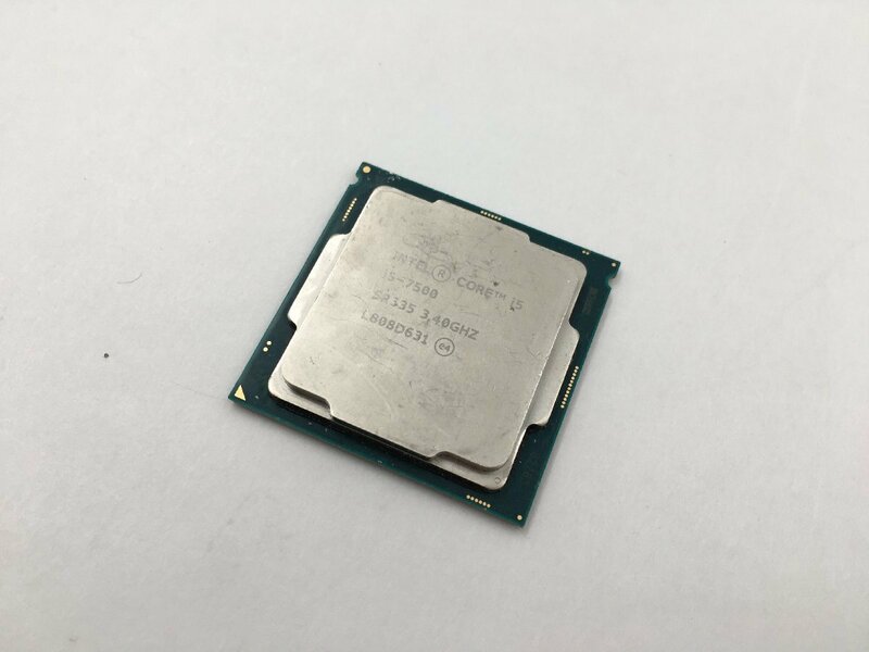 ♪▲【Intel インテル】Core i5-7500 CPU 部品取り SR335 0516 13