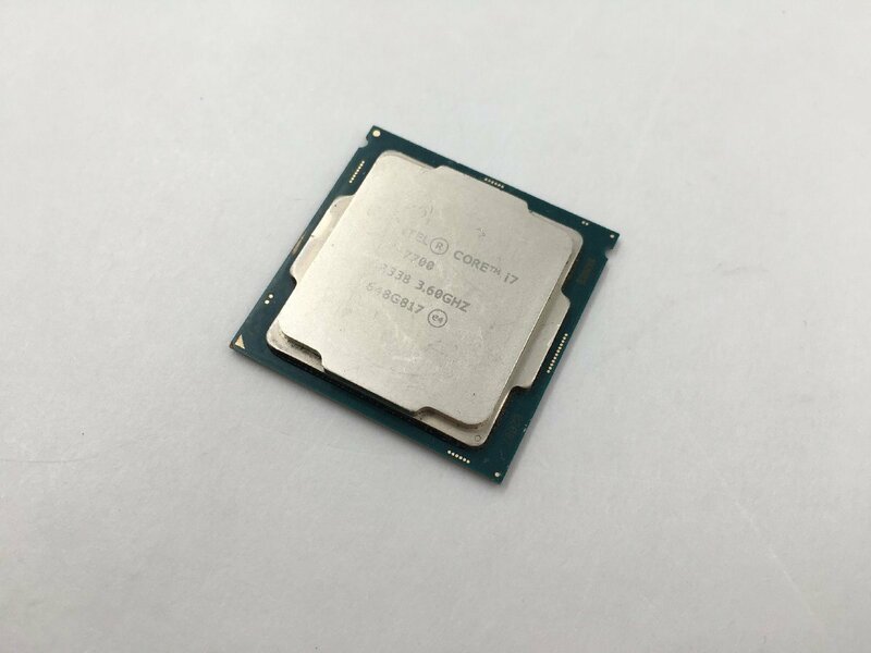 ♪▲【Intel インテル】Core i7-7700 CPU 部品取り SR338 0516 13
