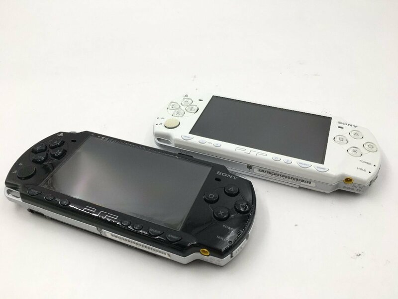 ♪▲【SONY ソニー】PSP PlayStation Portable 2点セット PSP-2000 まとめ売り 0517 7