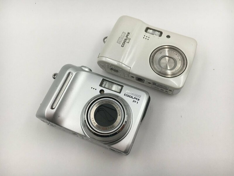 ♪▲【Nikon ニコン】コンパクトデジタルカメラ 2点セット COOLPIX P1/L6 まとめ売り 0522 8